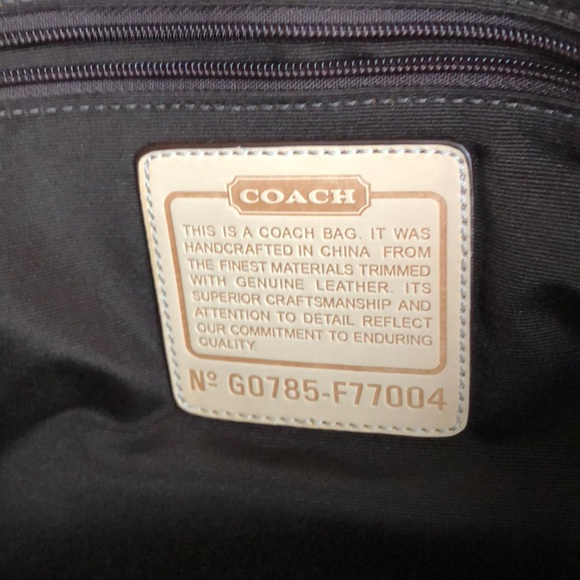 Authentic Coach laptop bag - Picture 4 of 12